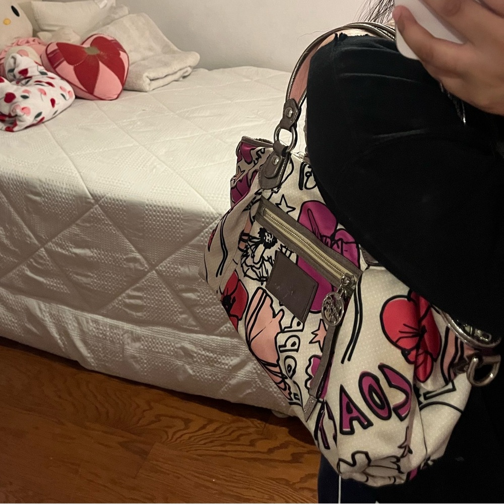 vintage coach poppy shoulder bag